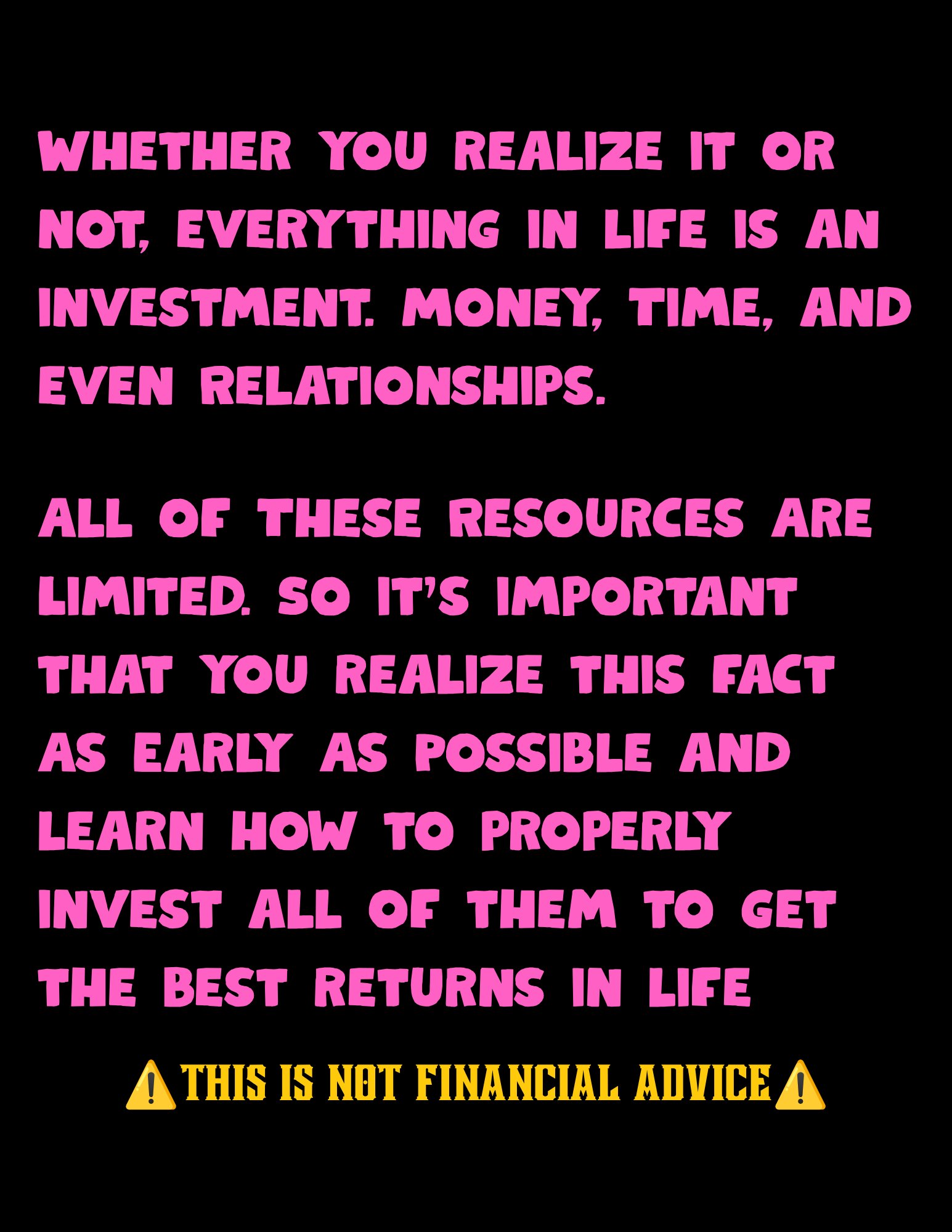 The Investment Engine